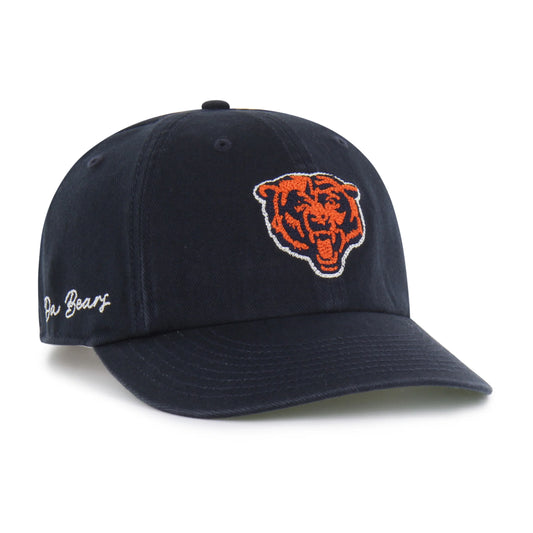 CHICAGO BEARS CHAIN SIDE STITCH '47 CLEAN UP ROUND VISOR