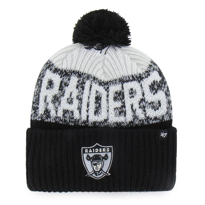 Las Vegas Raiders Historic Bone Chill '47 Cuff Knit
