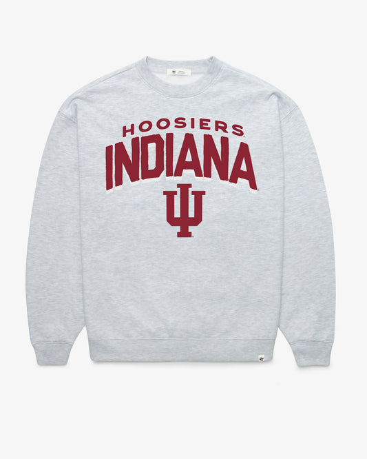 INDIANA HOOSIERS CAMPUS ARCH CLOUD '47 OVERSIZED CREW WOMENS