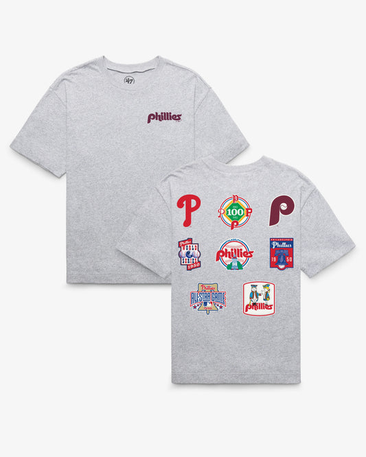 PHILADELPHIA PHILLIES COOPERSTOWN HISTORY LOCK '47 FOUNDATION TEE