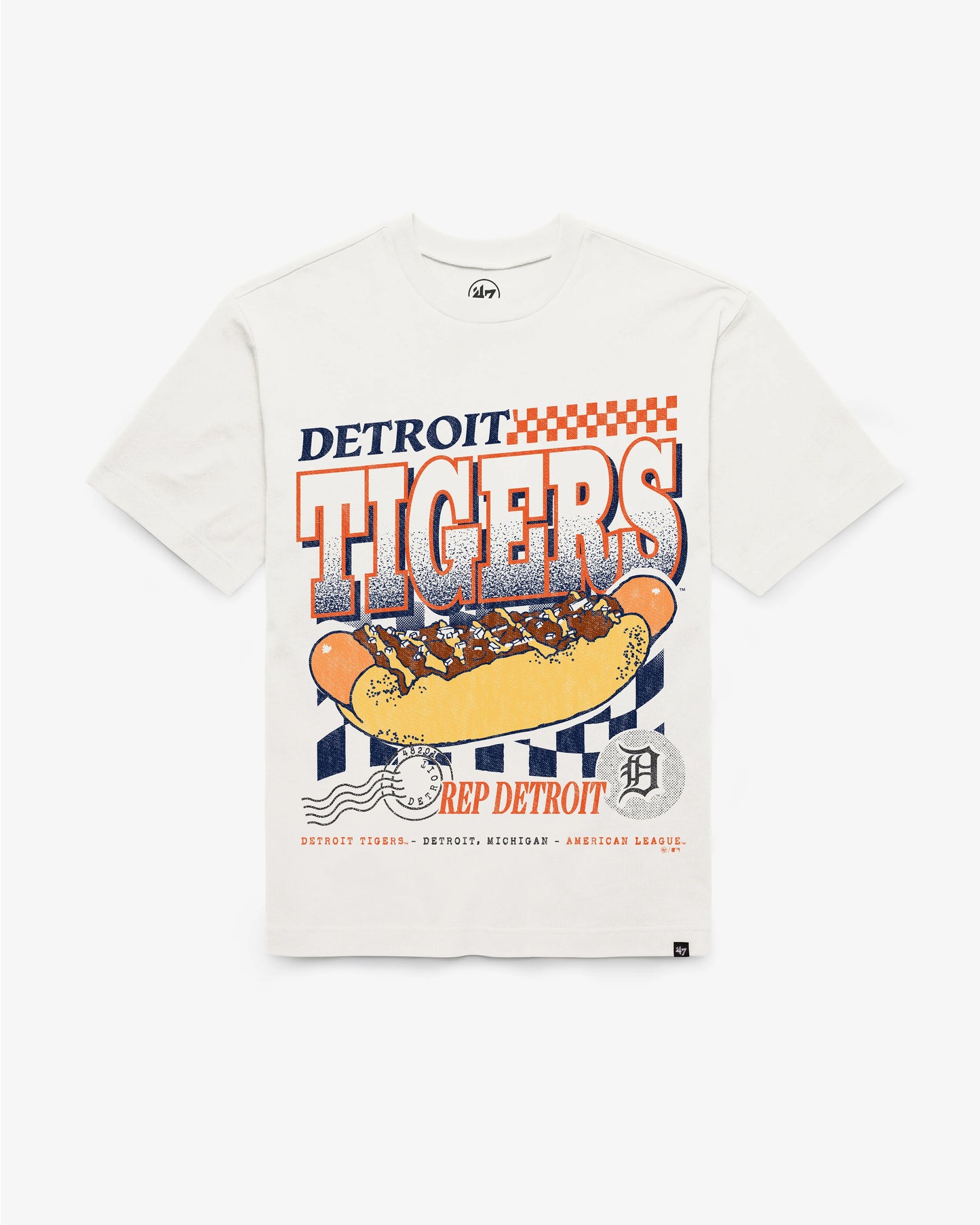 DETROIT TIGERS ON THE GRILL '47 FOUNDATION TEE