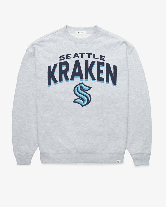 SEATTLE KRAKEN CAMPUS ARCH CLOUD '47 OVERSIZED CREW WOMENS