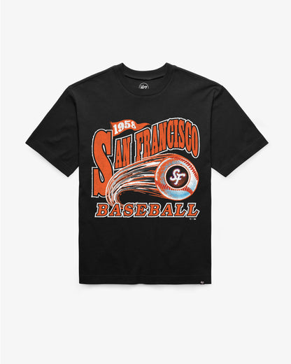 SAN FRANCISCO GIANTS CITY CONNECT GAME WORN CURVE '47 FOUNDATION TEE