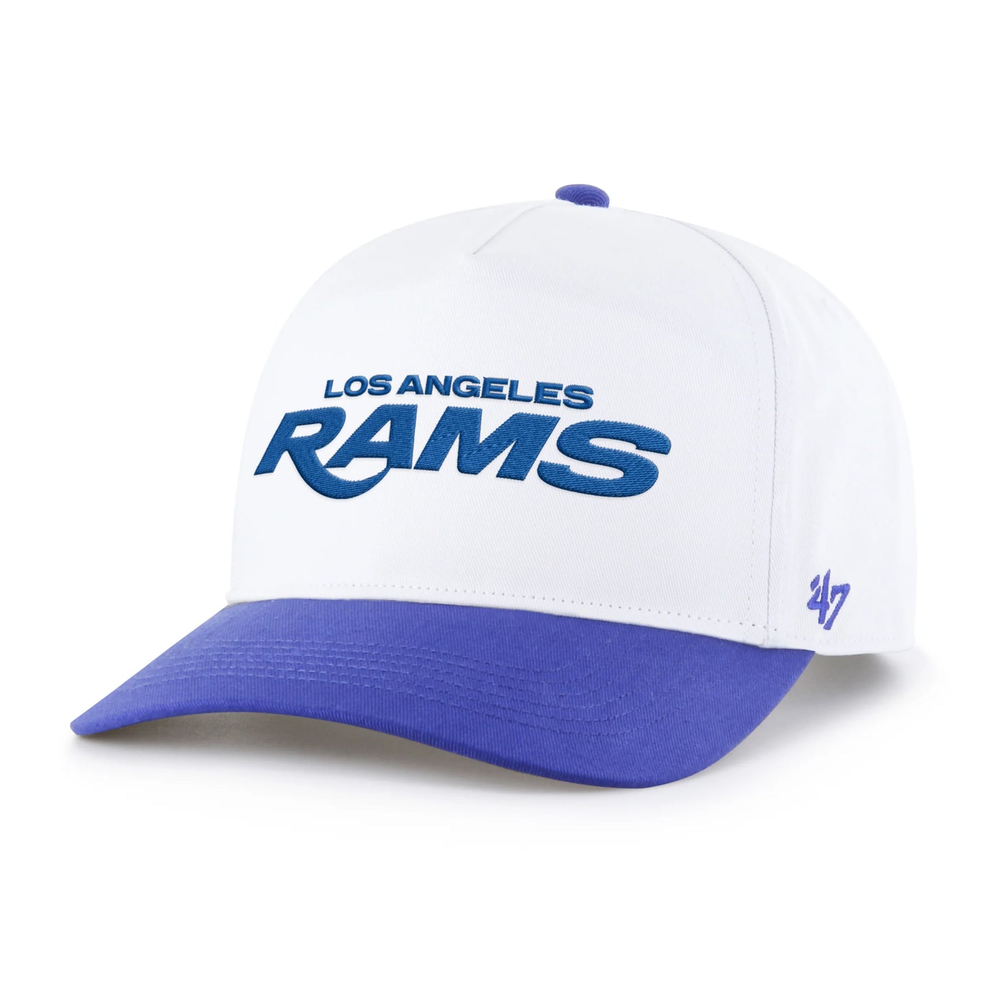 LOS ANGELES RAMS DOUBLE HEADER SCRIPT SHOT '47 HITCH RF RELAXED FIT