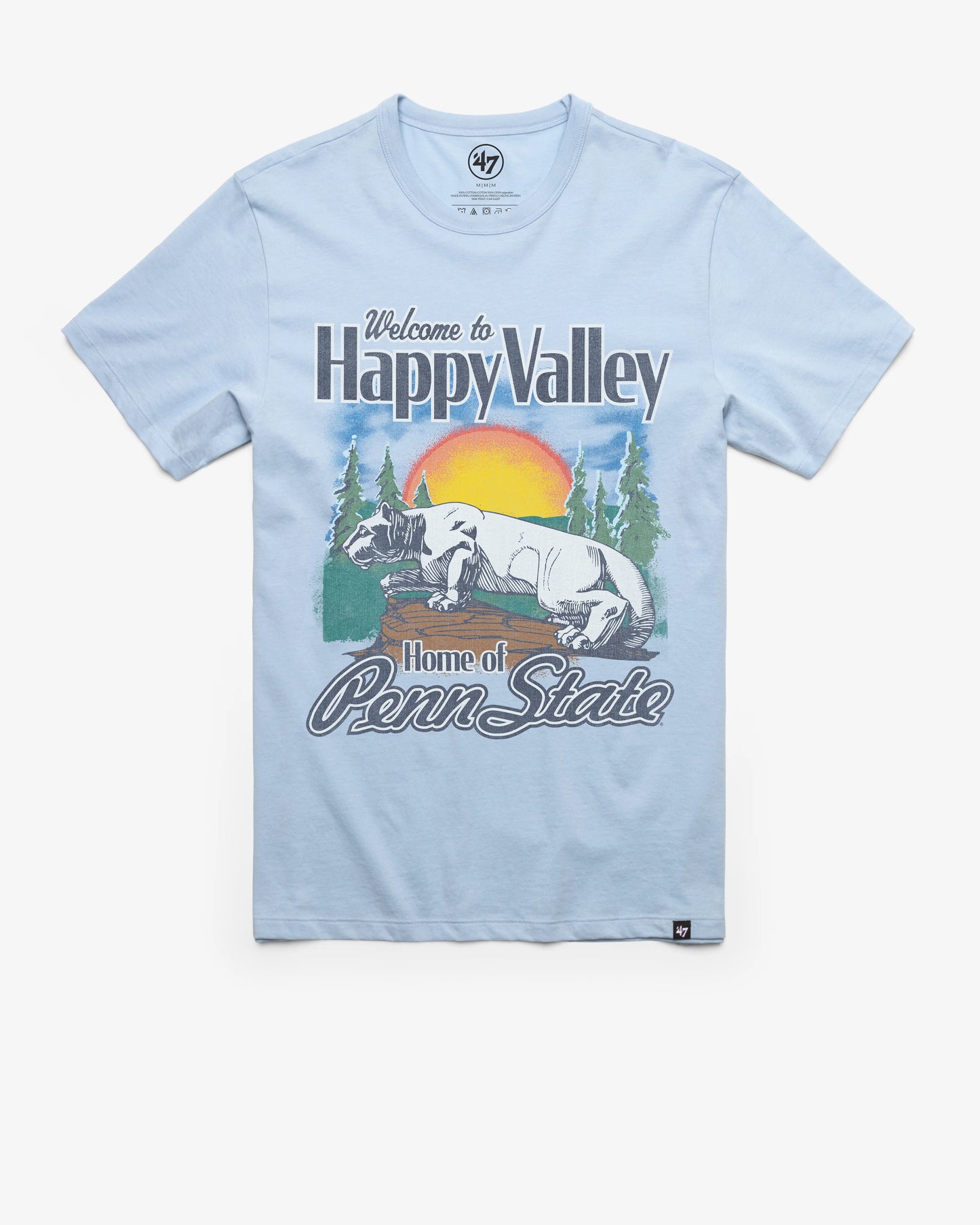 PENN STATE NITTANY LIONS VINTAGE VARSITY HOUSE '47 FRANKLIN TEE