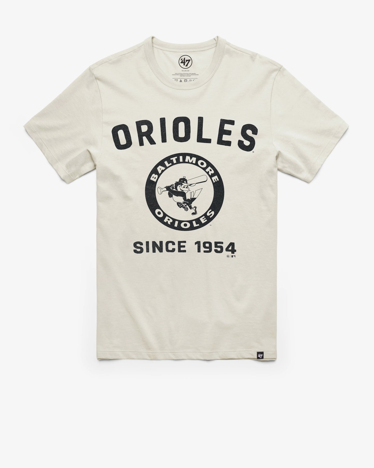 BALTIMORE ORIOLES COOPERSTOWN DUSTER '47 FRANKLIN TEE