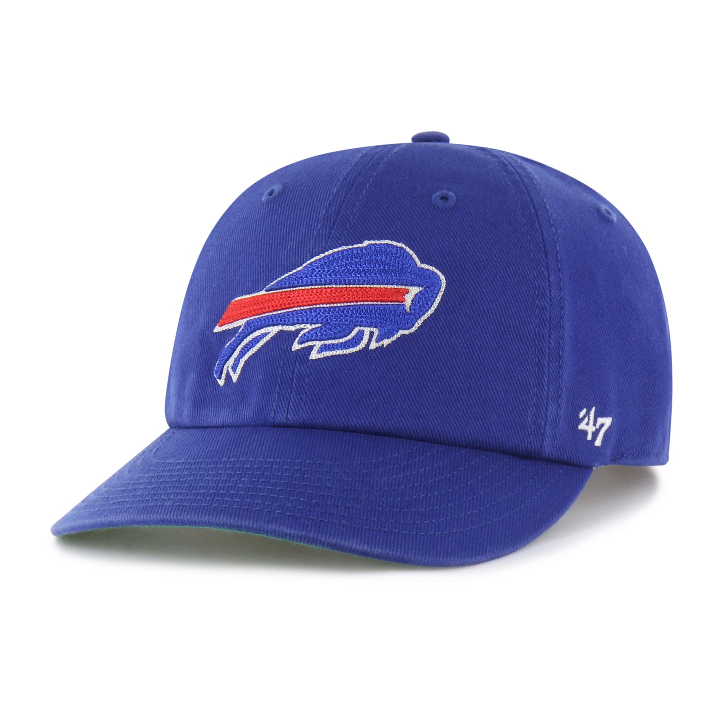 BUFFALO BILLS CHAIN SIDE STITCH '47 CLEAN UP ROUND VISOR