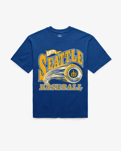 SEATTLE MARINERS CITY CONNECT GAME WORN CURVE '47 FOUNDATION TEE