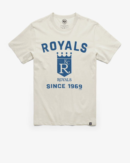 KANSAS CITY ROYALS COOPERSTOWN DUSTER '47 FRANKLIN TEE