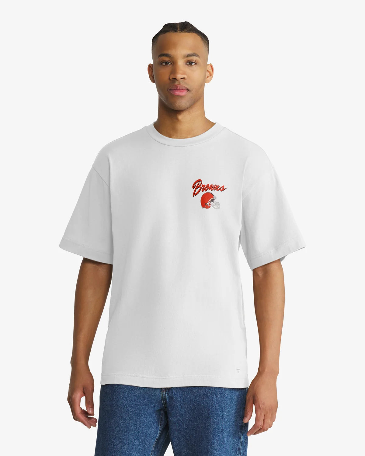 CLEVELAND BROWNS BACKER SCRIPT ILLUSTRATED '47 FOUNDATION TEE