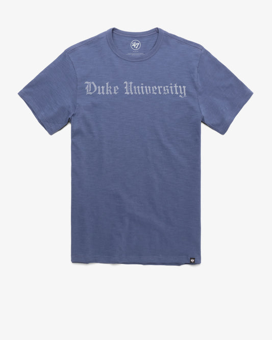 DUKE BLUE DEVILS GRIT WORDMARK '47 SCRUM TEE