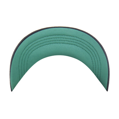 MICHIGAN WOLVERINES CHAIN SIDE STITCH '47 CLEAN UP SHORT VISOR