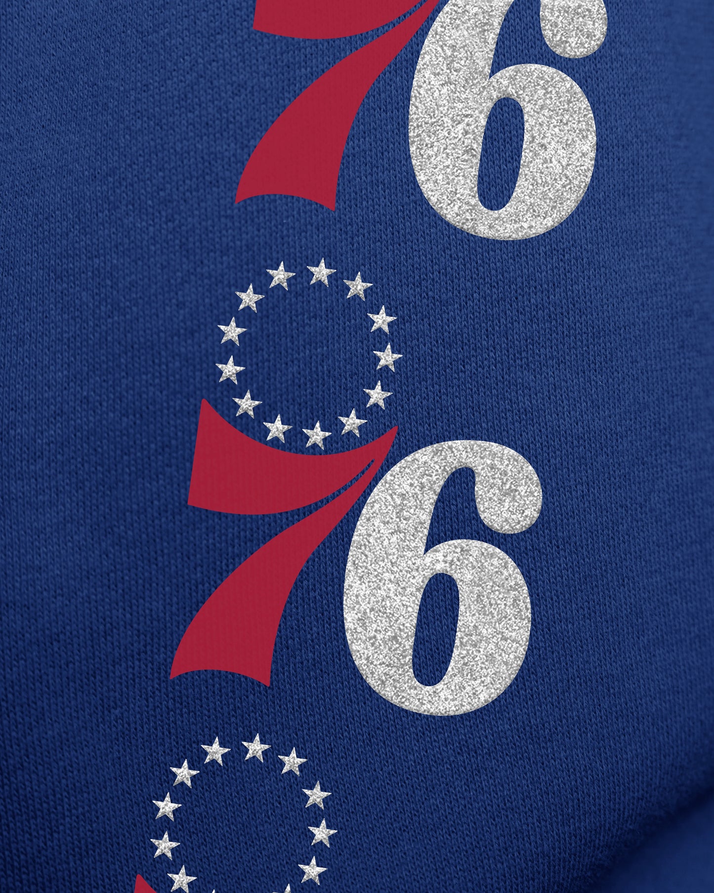 PHILADELPHIA 76ERS GO BIG OVERSIZED CREW WOMENS