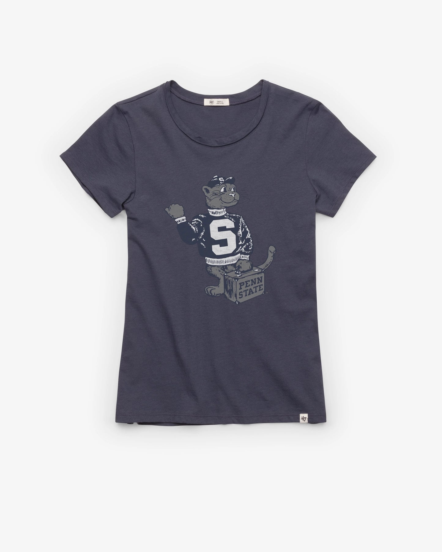 PENN STATE NITTANY LIONS VINTAGE PREMIER '47 FRANKIE TEE WOMENS