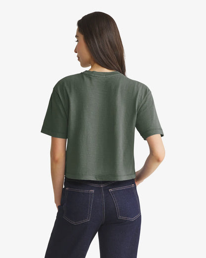 GREEN BAY PACKERS HISTORIC ELMORE WELL WORN '47 HEAVY SLUB TEE WOMENS