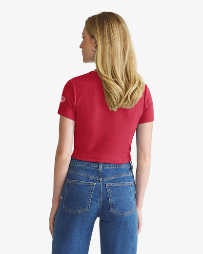 SAN FRANCISCO 49ERS SPIRITED '47 WOMEN'S BABY RIB TEE