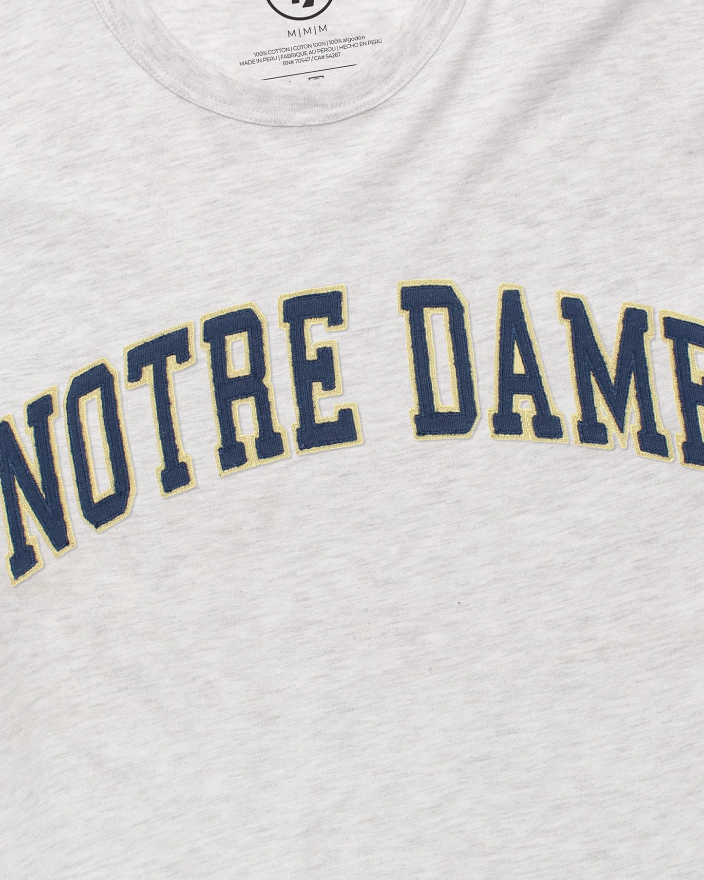 NOTRE DAME FIGHTING IRISH '47 FRANKLIN FIELDHOUSE TEE