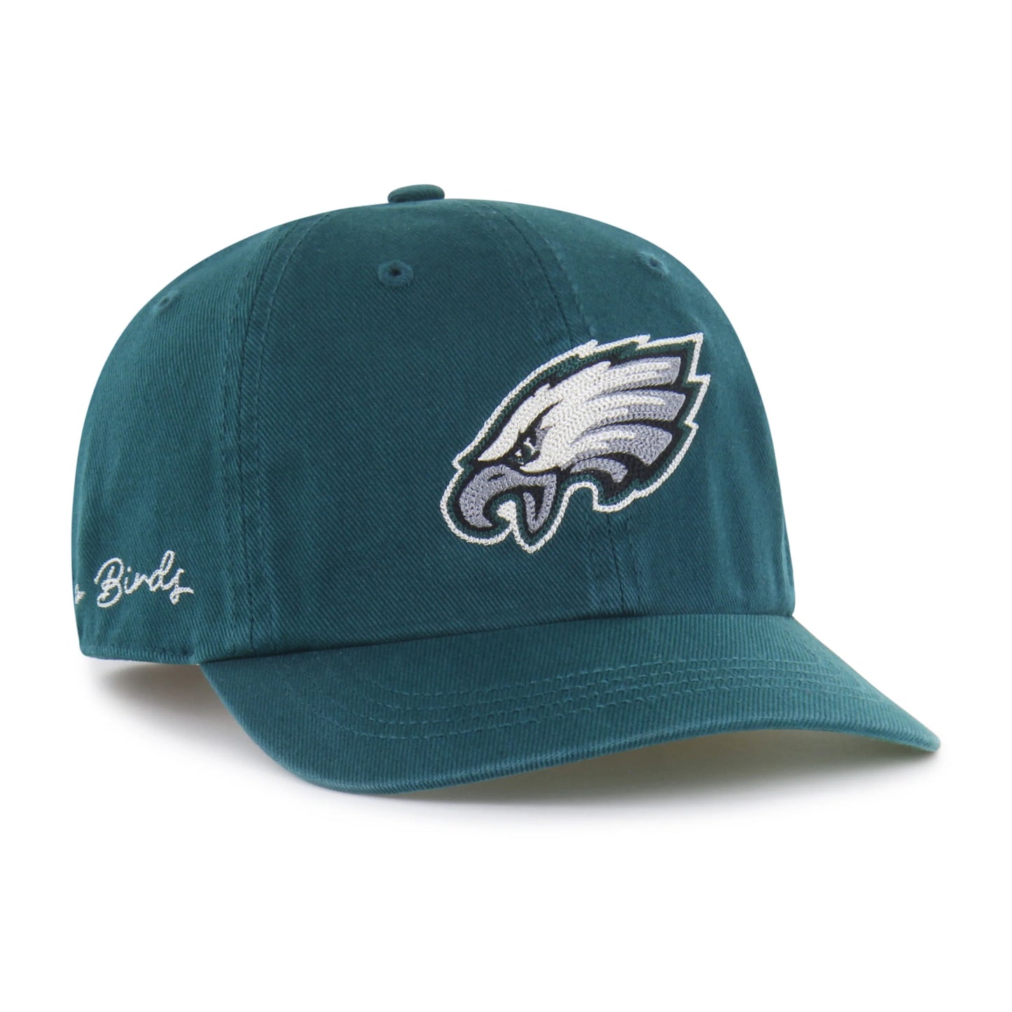 PHILADELPHIA EAGLES CHAIN SIDE STITCH '47 CLEAN UP SHORT VISOR
