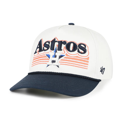 HOUSTON ASTROS SCRIPT FADE TWO TONE ROPE '47 HITCH