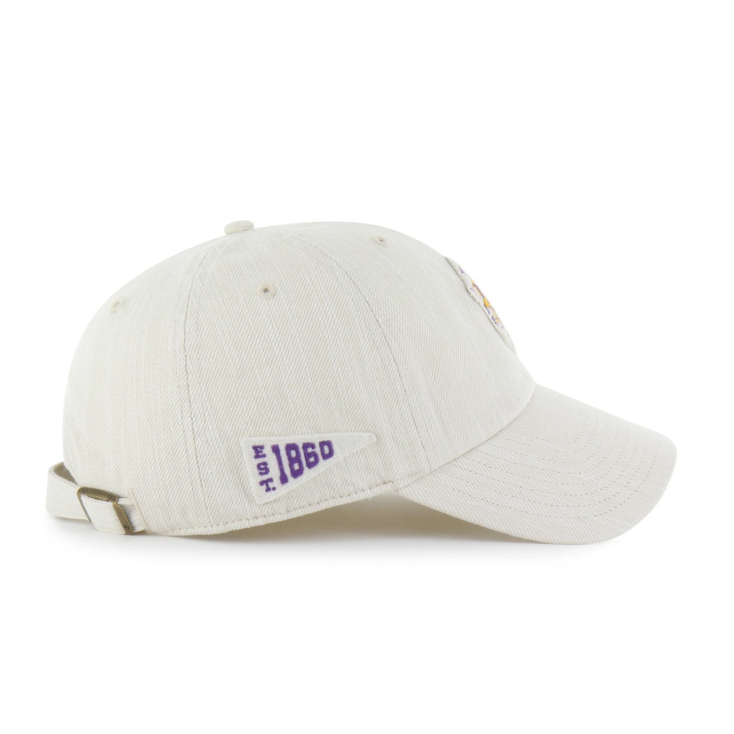 LOUISIANA STATE TIGERS LSU VINTAGE SLUB TWILL '47 CLEAN UP