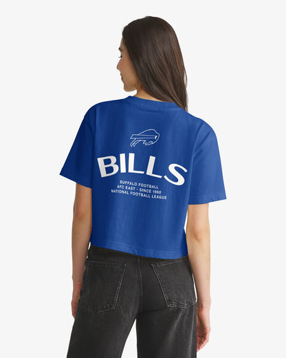 BUFFALO BILLS HADRIAN '47 FOUNDATION CROP TEE WOMENS