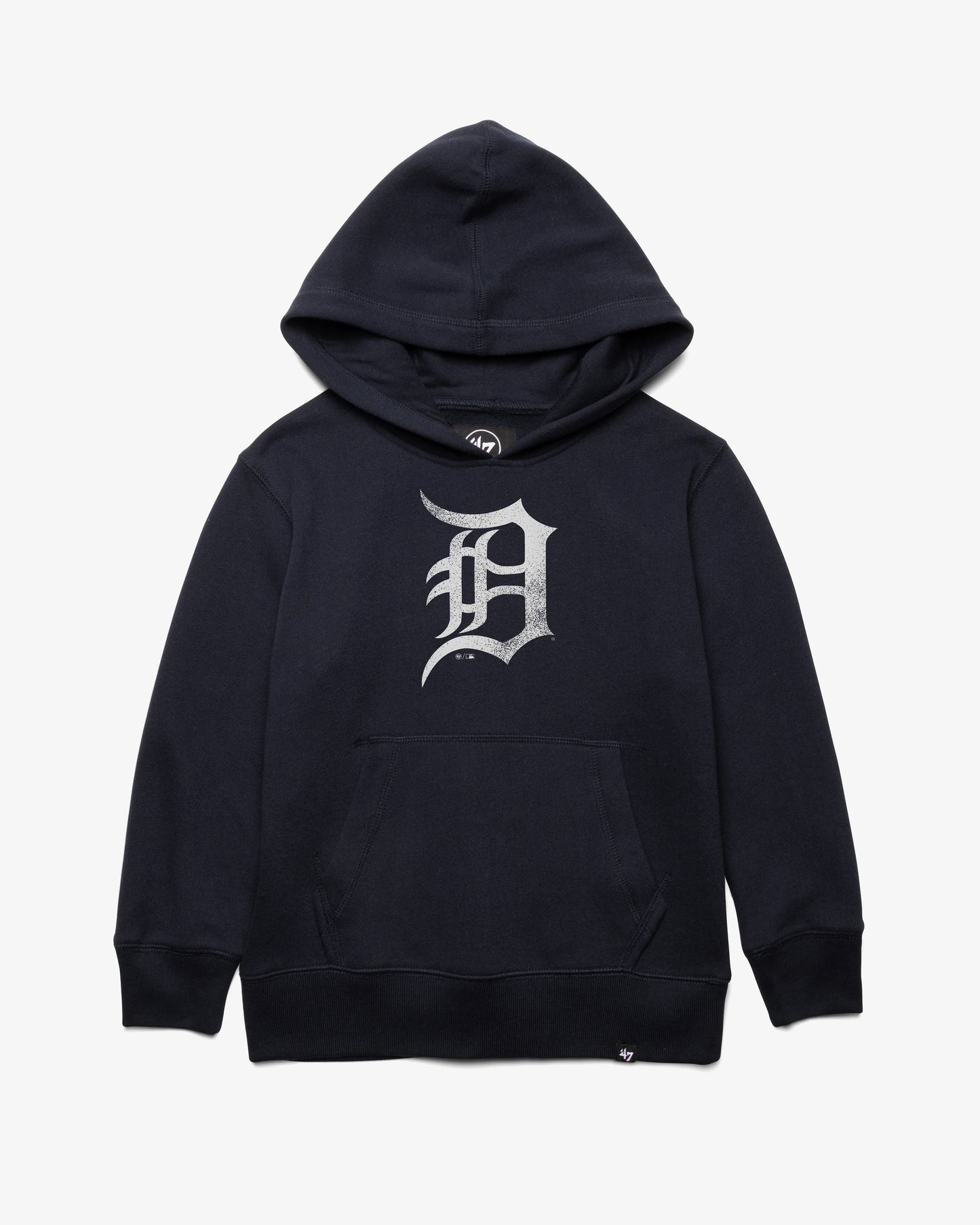 DETROIT TIGERS DISTRESSED IMPRINT '47 KID'S HEADLINE HOOD