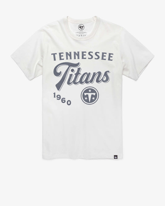 TENNESSEE TITANS DIAG SCRIPT '47 FRANKLIN TEE