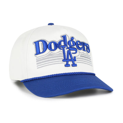 LOS ANGELES DODGERS SCRIPT FADE TWO TONE ROPE '47 HITCH