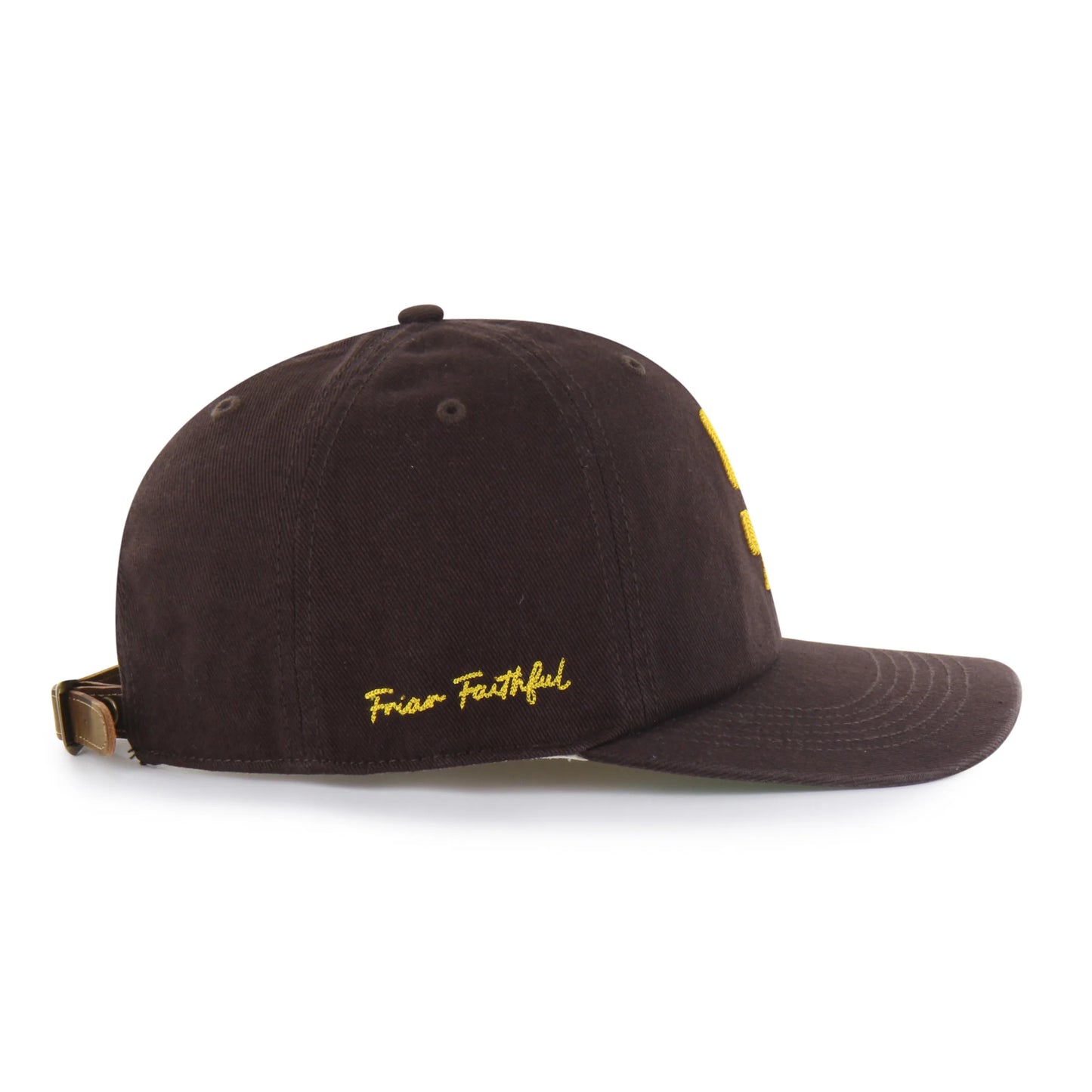 SAN DIEGO PADRES CHAIN SIDE STITCH '47 CLEAN UP FLAT BRIM