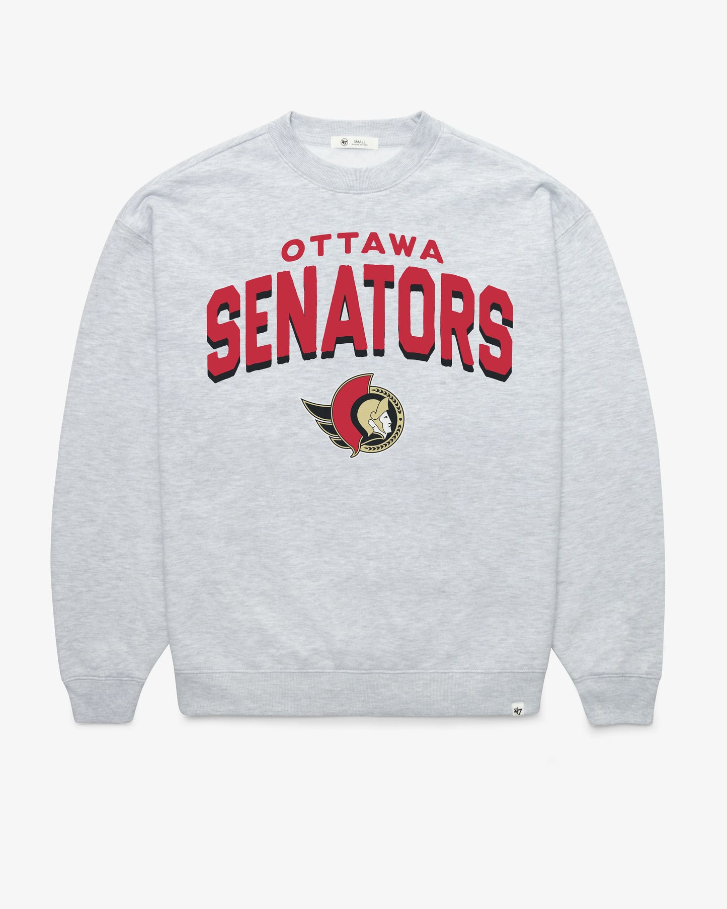 OTTAWA SENATORS CAMPUS ARCH CLOUD '47 OVERSIZED CREW WOMENS