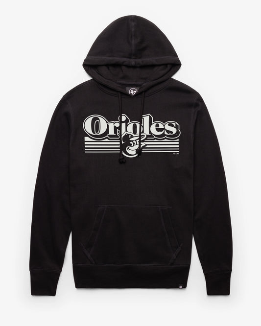 BALTIMORE ORIOLES SCRIPT FADE '47 HEADLINE HOOD