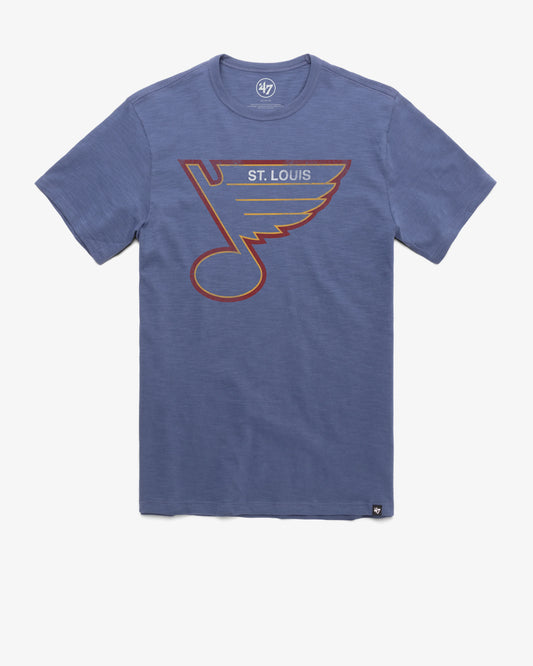 ST. LOUIS BLUES VINTAGE GRIT '47 SCRUM TEE