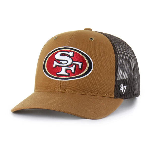SAN FRANCISCO 49ERS CARHARTT '47 TRUCKER RF  RELAXED FIT