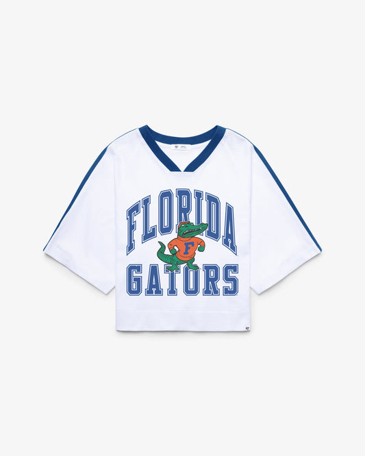 FLORIDA GATORS VINTAGE BIG OVERARCH '47 WOMEN'S DROP NEEDLE RAGLAN JERSEY