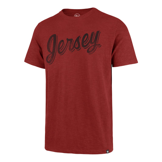 NEW JERSEY DEVILS GRIT WORDMARK '47 SCRUM TEE