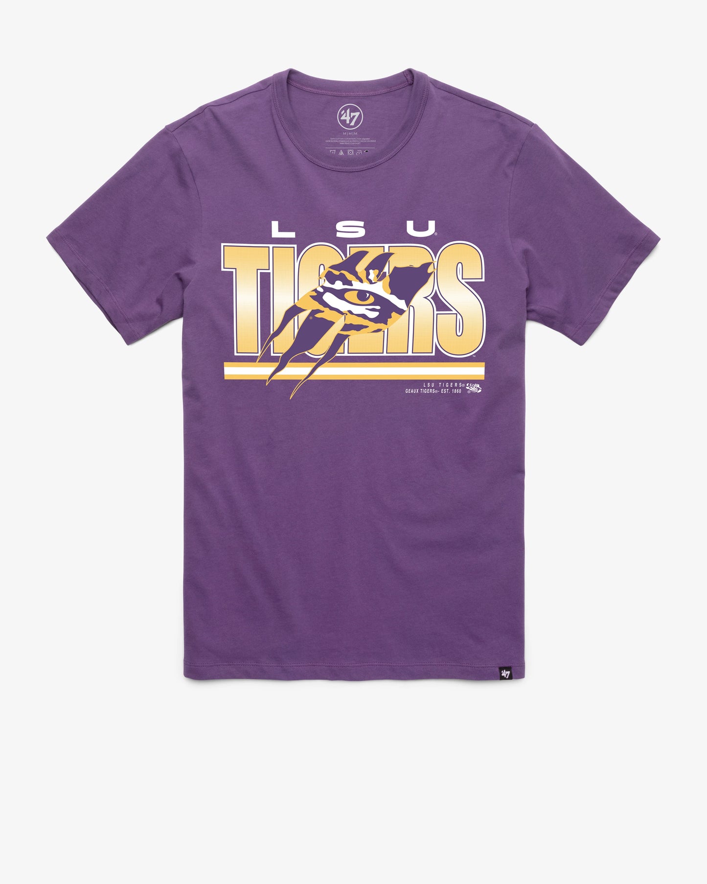 LOUISIANA STATE TIGERS LSU THUNDER RIP '47 FRANKLIN TEE