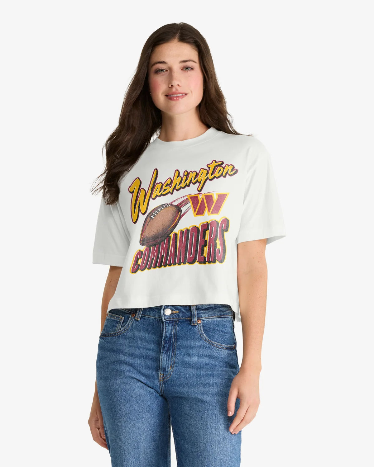 WASHINGTON COMMANDERS DIME TIME '47 REED CITY TEE WOMENS
