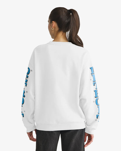 DETROIT LIONS HISTORIC THUNDEROUS '47 WOMEN'S OVERSIZED CREW