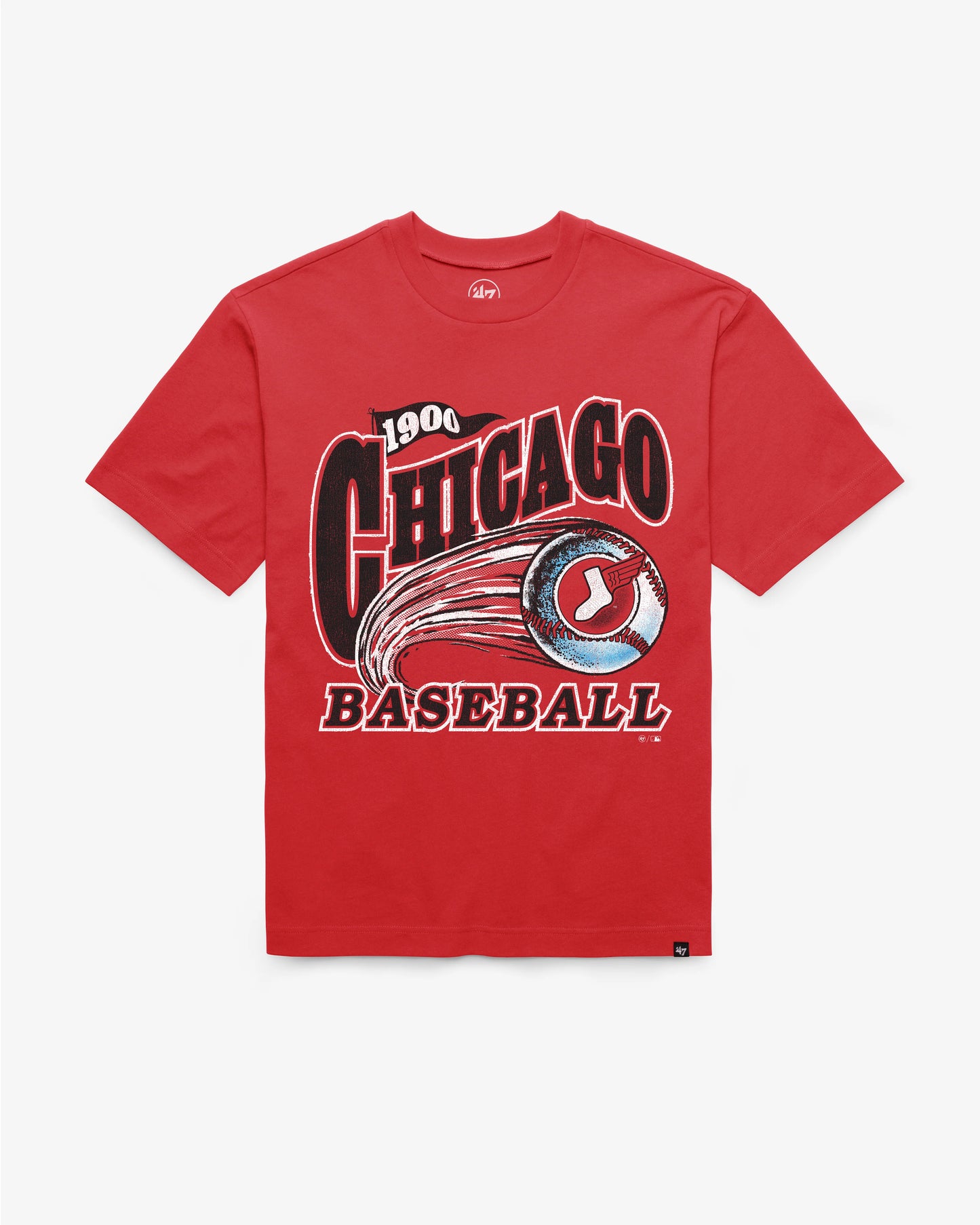 CHICAGO WHITE SOX CITY CONNECT GAME WORN CURVE '47 FOUNDATION TEE