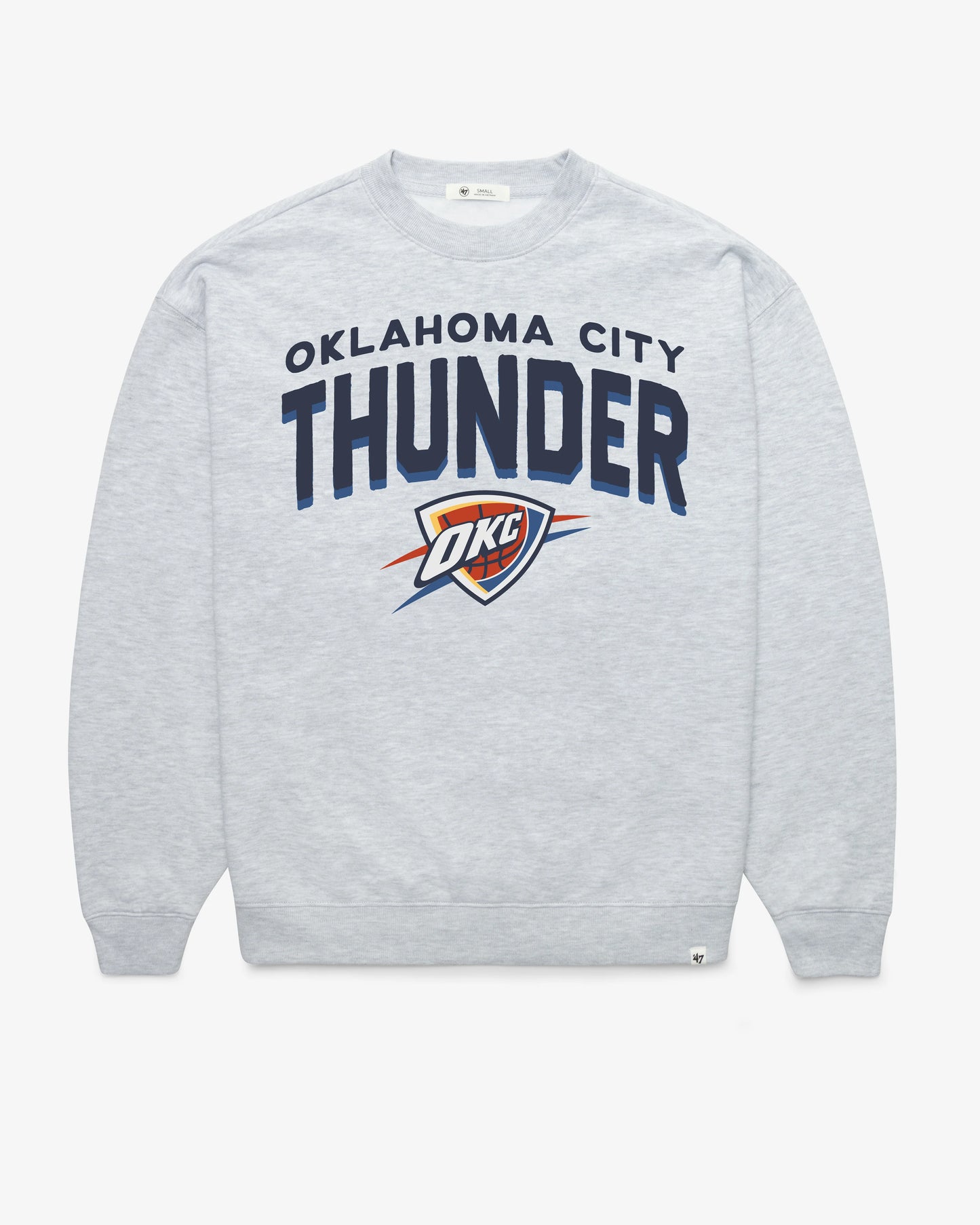 OKLAHOMA CITY THUNDER CAMPUS ARCH CLOUD '47 OVERSIZED CREW WOMENS