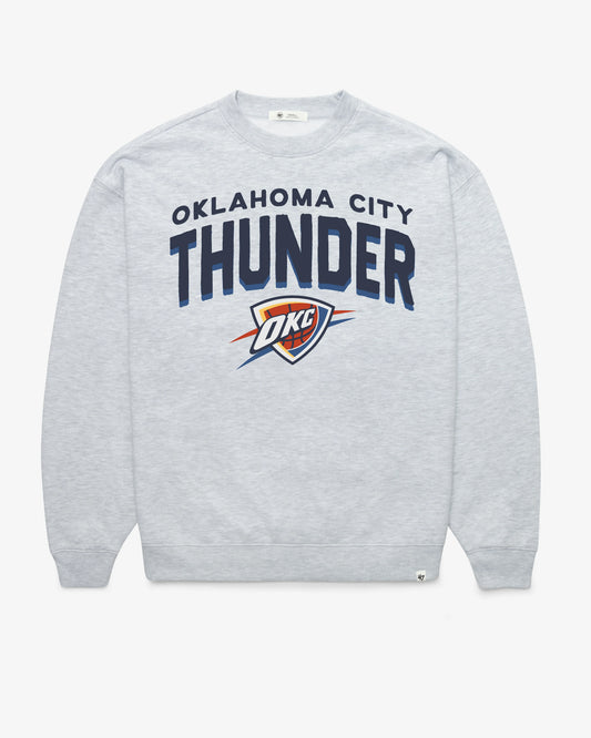 OKLAHOMA CITY THUNDER CAMPUS ARCH CLOUD '47 OVERSIZED CREW WOMENS