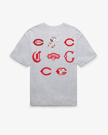 CINCINNATI REDS COOPERSTOWN HISTORY LOCK '47 FOUNDATION TEE