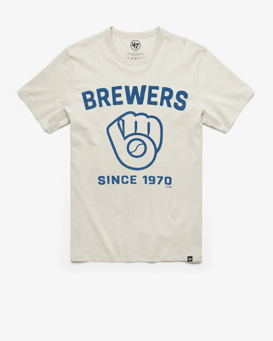 MILWAUKEE BREWERS COOPERSTOWN DUSTER '47 FRANKLIN TEE