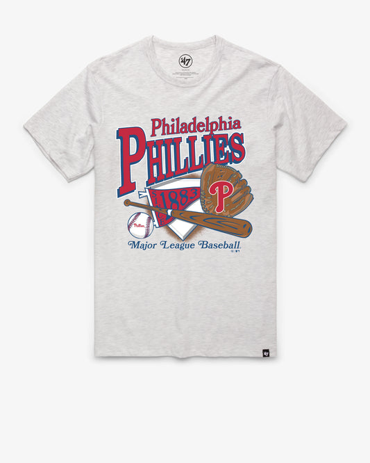 PHILADELPHIA PHILLIES AT BAT '47 FRANKLIN TEE