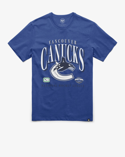 VANCOUVER CANUCKS CREASE '47 FRANKLIN TEE