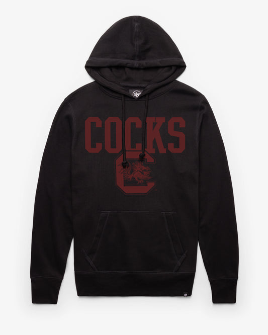 SOUTH CAROLINA GAMECOCKS STRAIGHT BLOCK '47 HEADLINE HOOD