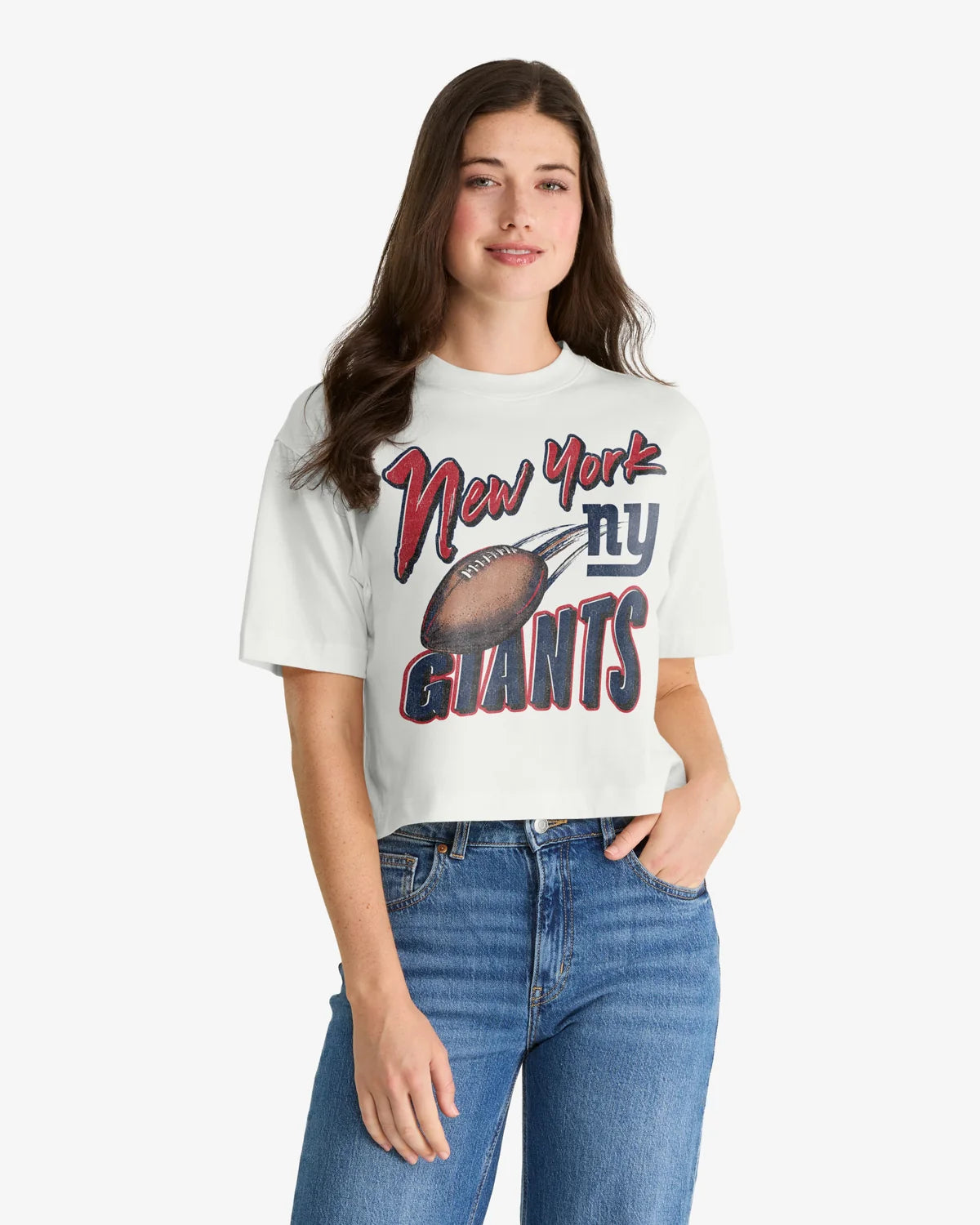 NEW YORK GIANTS HISTORIC DIME TIME '47 REED CITY TEE WOMENS