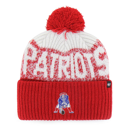 New England Patriots Historic Bone Chill '47 Cuff Knit