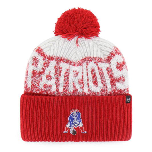 New England Patriots Historic Bone Chill '47 Cuff Knit