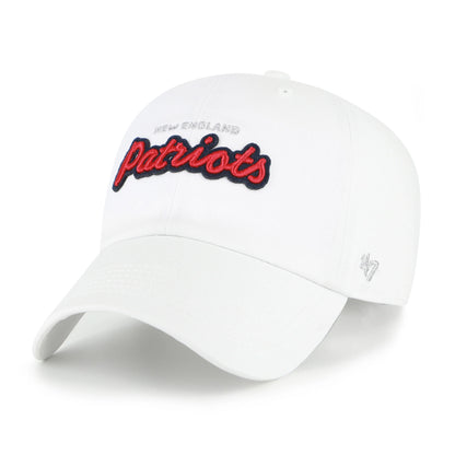 NEW ENGLAND PATRIOTS TRENDY SCRIPT '47 WOMENS CLEAN UP